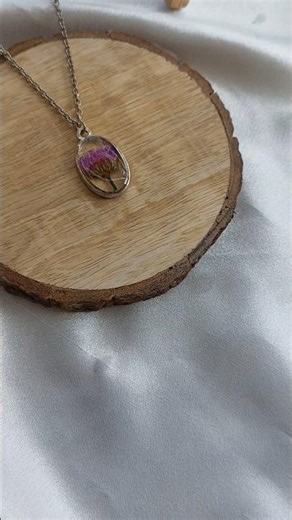 Resin Real Flower Pendant/Resin Pendant #shorts #resinpendant #resinart #resin #resintutorial #diy