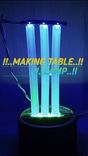 MAKING MINI TABLE LAMP#shorts #new#project #couples #trending #song #fa9lasong
