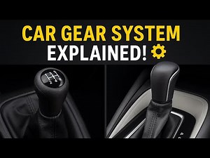 Car Gear System Explained Visually! ⚙️ Beginner Friendly