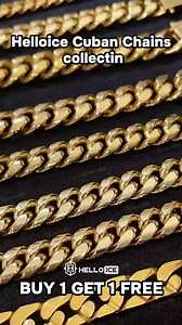 3.7K views · 5.4K reactions | Helloice hiphop Stainless Steel chains in crazy sale season Original fashion design in best price 螺Buy 1 get ANY other free I code: FREE Free 5mm cuban link for your order Shop now and save big | HelloIce | Facebook