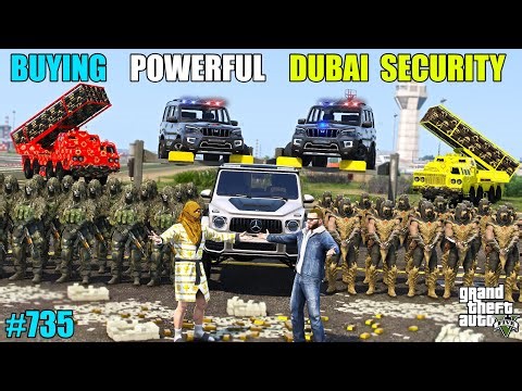 GTA 5 : MICHAEL BUYING THE POWERFUL DUBAI SECURITY | GTA 5 GAMEPLAY #735