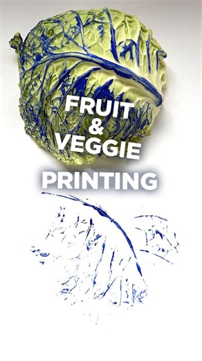 Fruit and veggie printmaking is a hands-on, budget-friendly way to dive into printmaking using nothing but produce! 🥕🍋 It’s simple, magical, and full of discovery (plus a fun way to use parts we’d usually toss!) Discover more ideas here: https://artofed.info/3Z3w6iK | The Art of Education