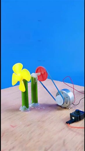 Mini Motor Fan Build – Super Easy & Fun! #DIYFan #DCMotor #MiniFan #ScienceProject