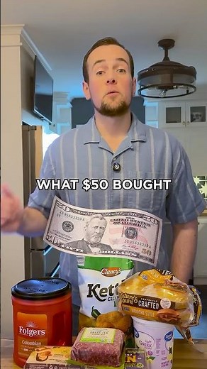 This Is What $50 Gets You at the Supermarket Now #inflation #groceries