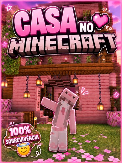 Casa no Minecraft: fazer no Criativo e levar para Sobrevivência