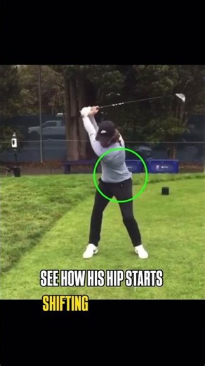Power without effort? It's all in the hips #golf #golfswing #golfdrill