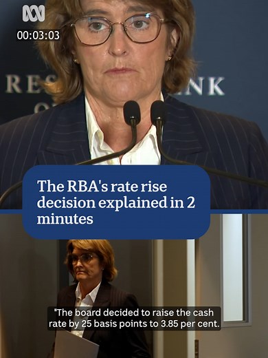 RBA Raises Interest Rates for the First Time in Two Years