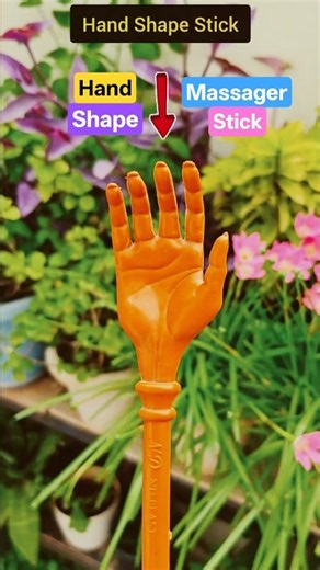 Hand Shape Plastic Itching Stick Review ✨ Hand shape back massager stick