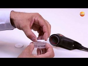 testo350 Maintenance - Cleaning Standard Probe