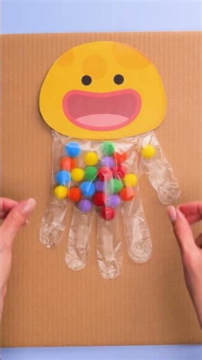 ✨ Easy Jellyfish Craft and Sorting Game #kidslearning #DIYforkids