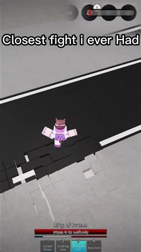 closest fight i ever had #roblox #jjs #jujutsushenanigans #jujutsukaisen