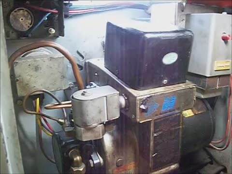 pt.1 90`s Fuel oil furnace injector nozzle, remove and replace