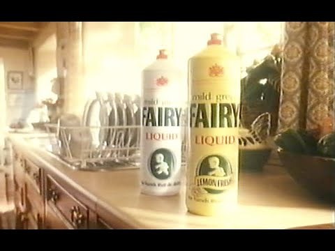 Mild green fairy liquid advert - 1986 - Classic commercial