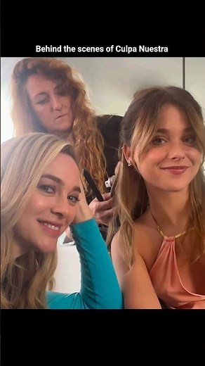 Behind the scenes of Culpa Nuestra 😍❤️ Our fault | Gabriel Guevara and Nicole Wallace