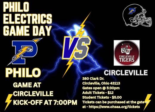 Good luck to our Philo Electrics this evening as they open up tournament play in our first playoff game vs. Circleville starting @ 7:00pm. The game will also be streamed on youtube at the following link: https://youtube.com/live/32FqCrdCxLg?feature=share GO ELECTRICS!!!!!!⚡️⚡️⚡️ | Philo Athletics