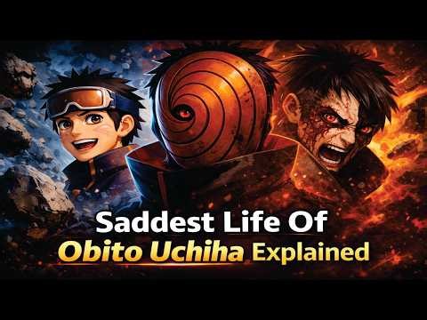 Obito Uchiha Full Story Explained 😢 | From Hero to Villain