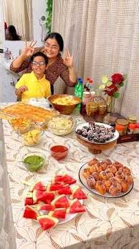 Mere bete ka din kuch is tarah special banaya #sonalkirasoi birthday party menu