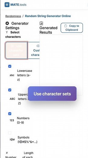 Random String Generator Online for FREE #Shorts