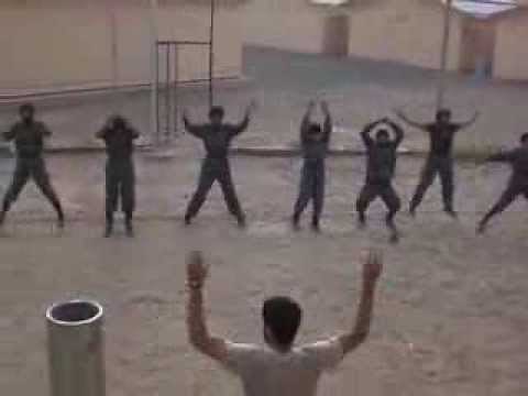 Afghan National Police Jumping Jacks