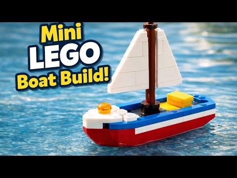 Mini LEGO Boat Build! 🚤 Easy & Fun DIY in Minutes