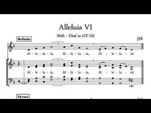 Alleluia VI • SATB Demo