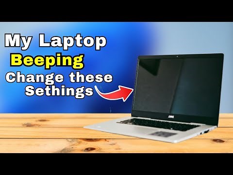 Laptop making a Beeping Sound