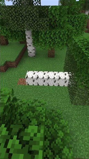 This mod makes the whole tree fall down! #minecraft #modpack #mcpe #shorts #minecraftshorts #mods