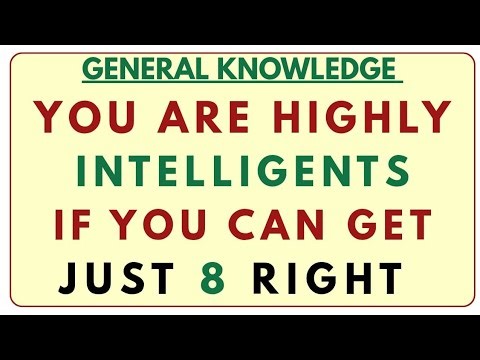 Mind-Blowing General Knowledge Facts | Improve Your IQ Fast