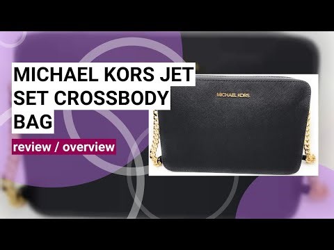 Review: Michael Kors Jet Set Travel Large Crossbody in Pink