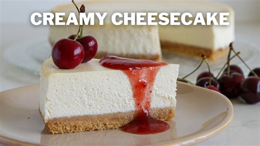 Classic Cheesecake Recipe | Easy and Creamy Cheesecake
