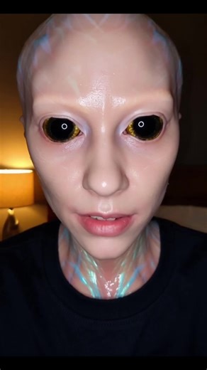 I have a message . #alien #pov #shapeshift #viralvideo #fypシ | alien