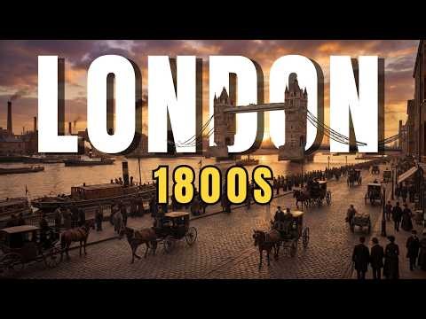 London in the 1800s (AI Reconstruction) | A 19th Century Documentary