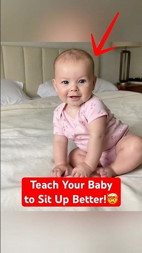 The Trick That Helps Babies Sit Without Tipping Over