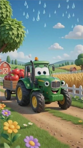 gadi wala video #tractor wala video #Gadi tractor 🚜 wala video #fun #kids #tractor #nursery