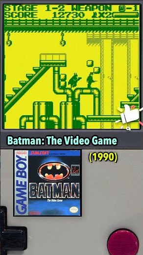 Batman: The Video Game (Gameboy 1990)