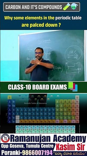 Why f block elements placed at bottom? #periodictable #iitjee #neet ‪@kasimsirclasses‬
