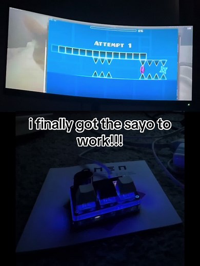 Mastering Sayo Device in Geometry Dash Gameplay