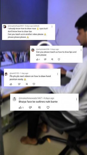 Draw outlines with simple technique | Simplify your drawing | #outline #drawing