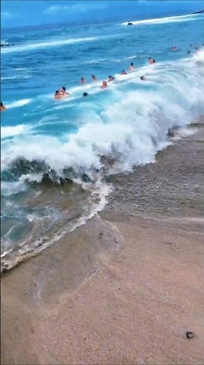Giant Wave at Playa del Duque, Tenerife 🌊🇪🇸
