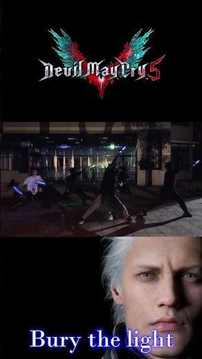 【Vergil Status】Bury the Light をヲタ芸で表現してみた！【デビルメイクライ５ スペシャル バージル戦闘曲】#shorts