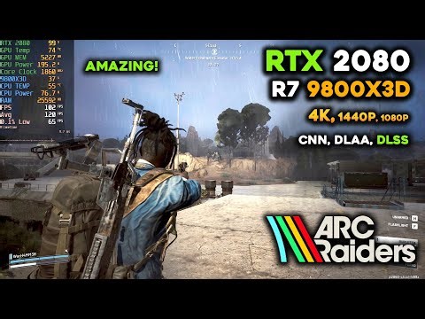 ARC Raiders on RTX 2080 | 4K, 1440p, 1080p Benchmark