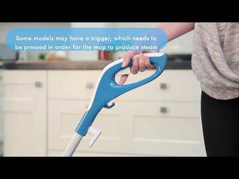 How to use a steam mop correctly