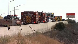 Brush fire in Livermore shuts down lanes of I-580