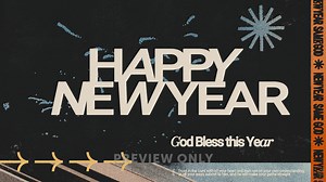 Concrete Vision - Happy New Year - Title Graphics