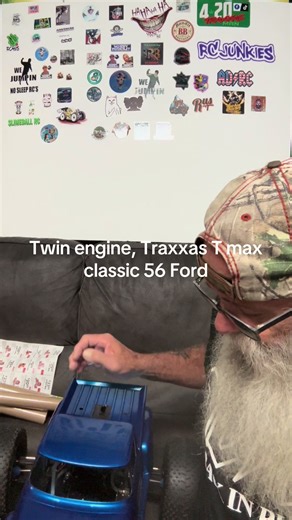 Traxxas Nitro, twin engine classic T max #Nitro yes, sir | traxxas