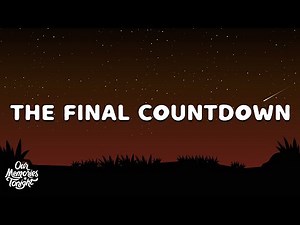 Europe - The Final Countdown (Lyrics)