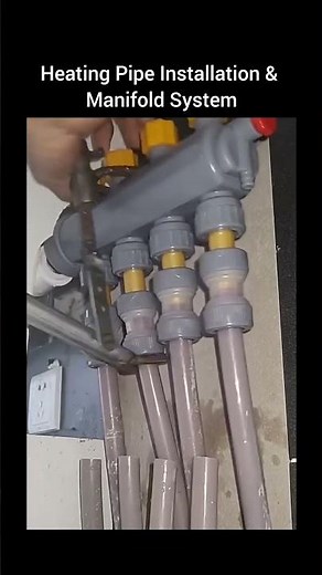 Heating Pipe Installation & Manifold System