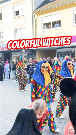Colorful Witches Fasnacht Fasching Umzug Karneval Parade #fasnacht #fasching #umzug #karneval #hexen
