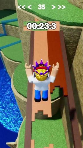 👑 55.9 Seconds Obby Speedrun - Can you do BETTER? #roblox #robloxedit #obby #obbyroblox #speedrun