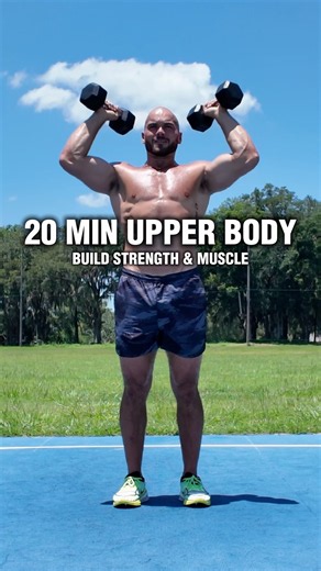 🔥 20 Min Upper Body Dumbbell Workout | Build Strength & Muscle